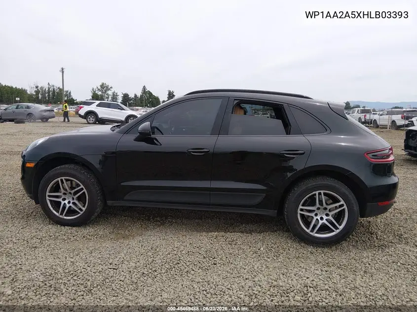 2017 Porsche Macan VIN: WP1AA2A5XHLB03393 Lot: 45469488