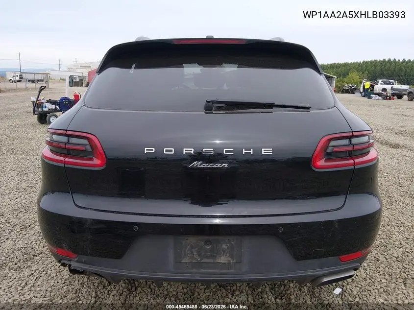 2017 Porsche Macan VIN: WP1AA2A5XHLB03393 Lot: 45469488