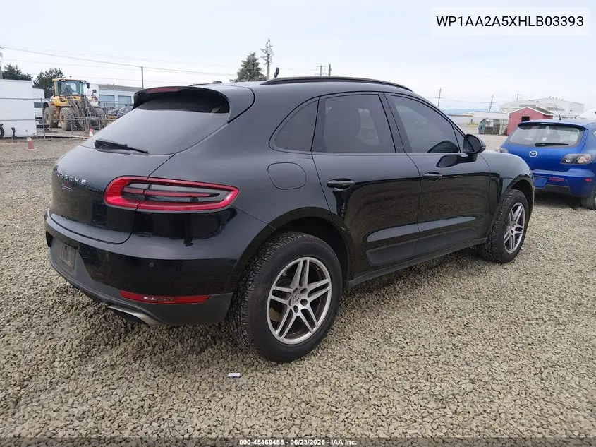2017 Porsche Macan VIN: WP1AA2A5XHLB03393 Lot: 45469488