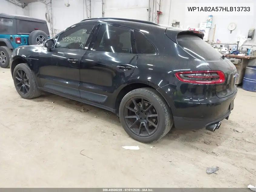 2017 Porsche Macan S VIN: WP1AB2A57HLB13733 Lot: 45500239