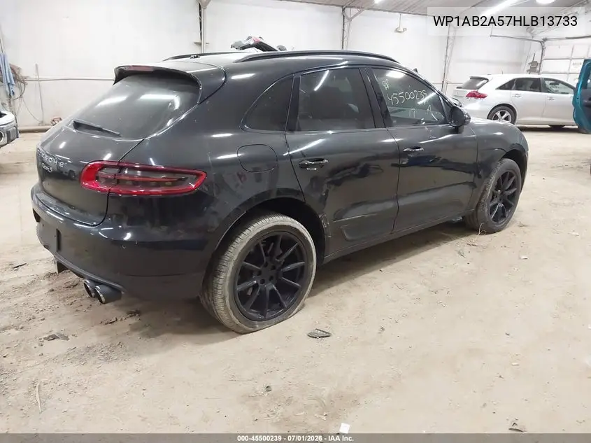 2017 Porsche Macan S VIN: WP1AB2A57HLB13733 Lot: 45500239