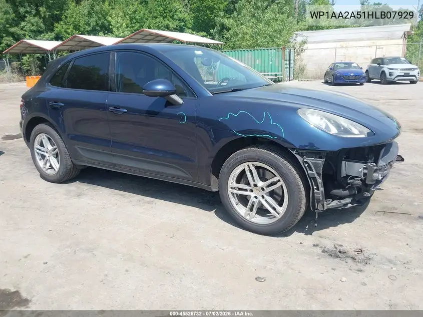 2017 Porsche Macan VIN: WP1AA2A51HLB07929 Lot: 45526732