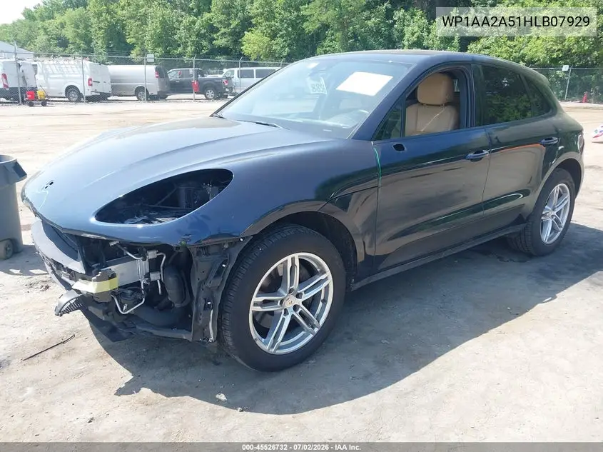 2017 Porsche Macan VIN: WP1AA2A51HLB07929 Lot: 45526732