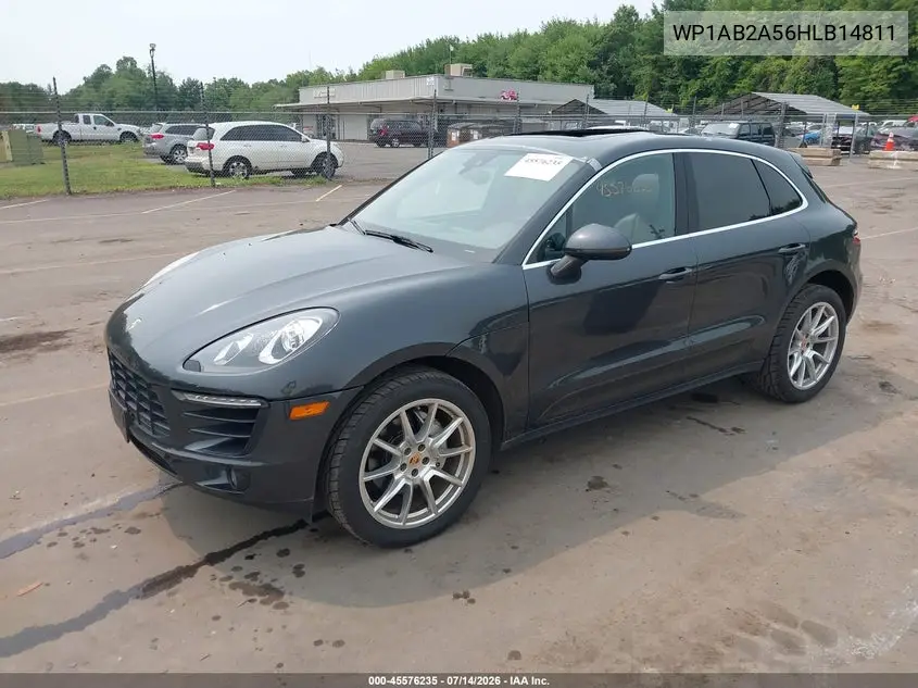 2017 Porsche Macan S VIN: WP1AB2A56HLB14811 Lot: 45576235