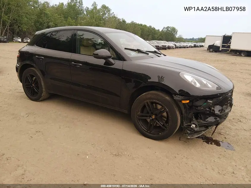 2017 Porsche Macan VIN: WP1AA2A58HLB07958 Lot: 45615193