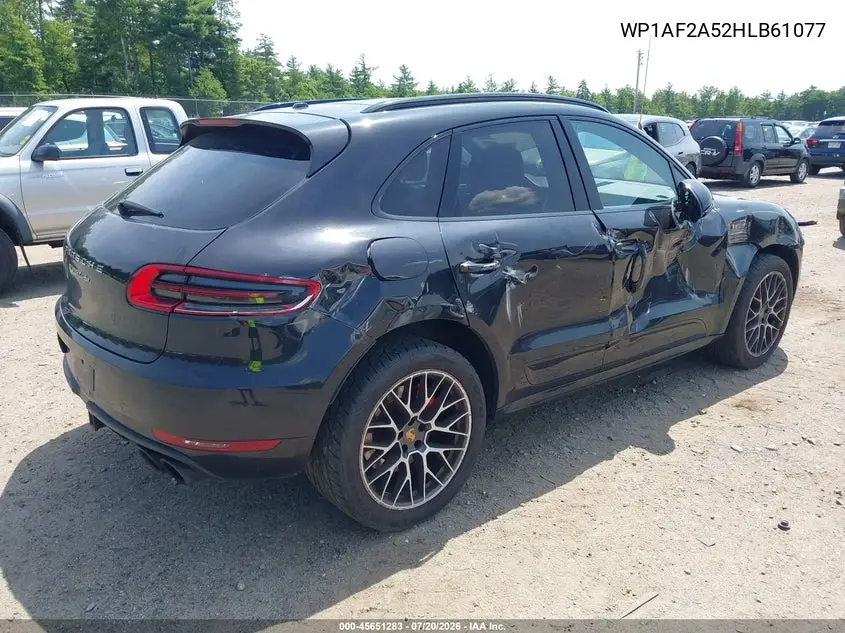 2017 Porsche Macan Turbo VIN: WP1AF2A52HLB61077 Lot: 45651283