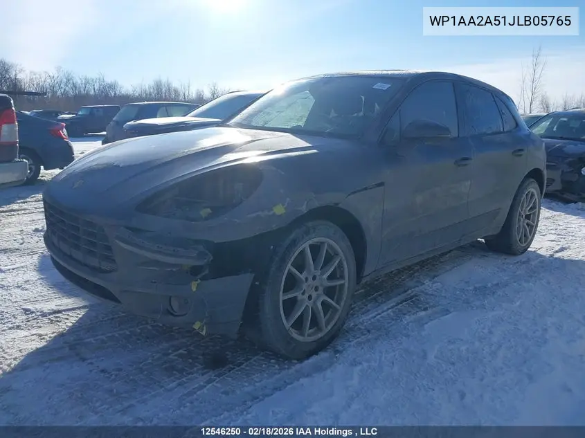 2018 Porsche Macan Sport Edition VIN: WP1AA2A51JLB05765 Lot: 12546250