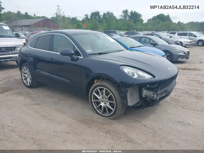 2018 Porsche Macan S VIN: WP1AB2A54JLB32214 Lot: 45244357