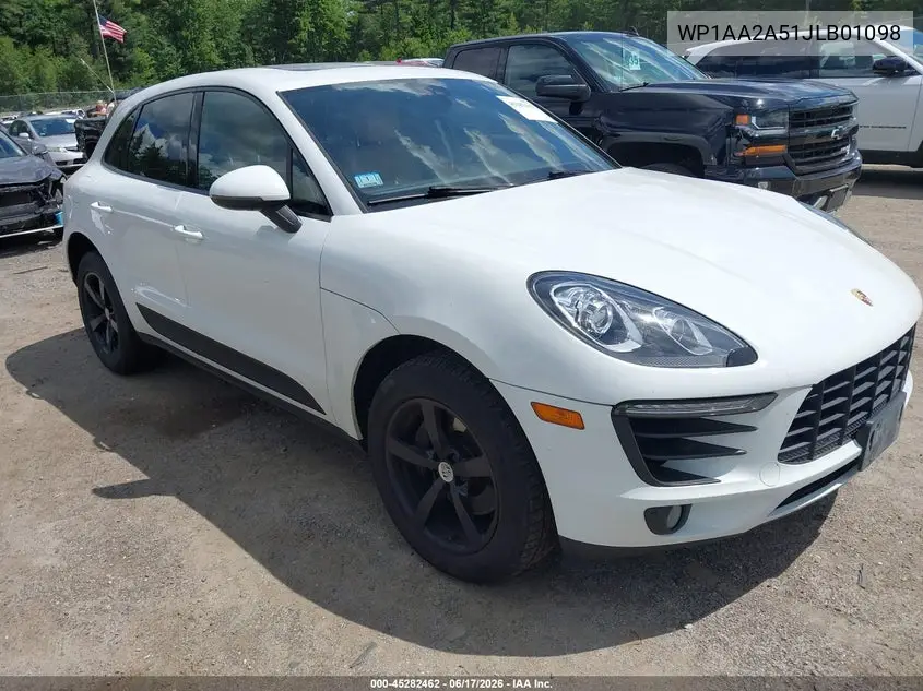 2018 Porsche Macan VIN: WP1AA2A51JLB01098 Lot: 45282462
