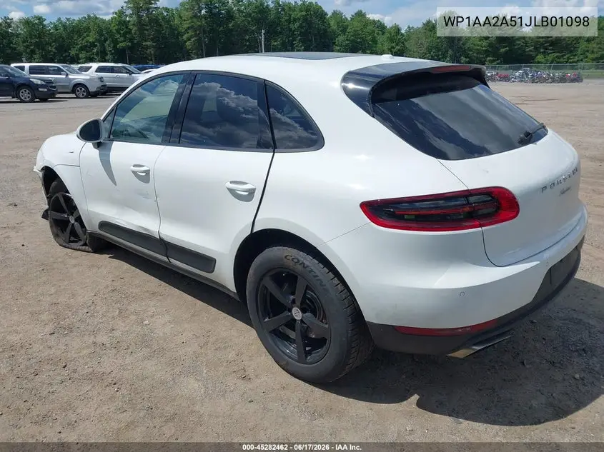2018 Porsche Macan VIN: WP1AA2A51JLB01098 Lot: 45282462