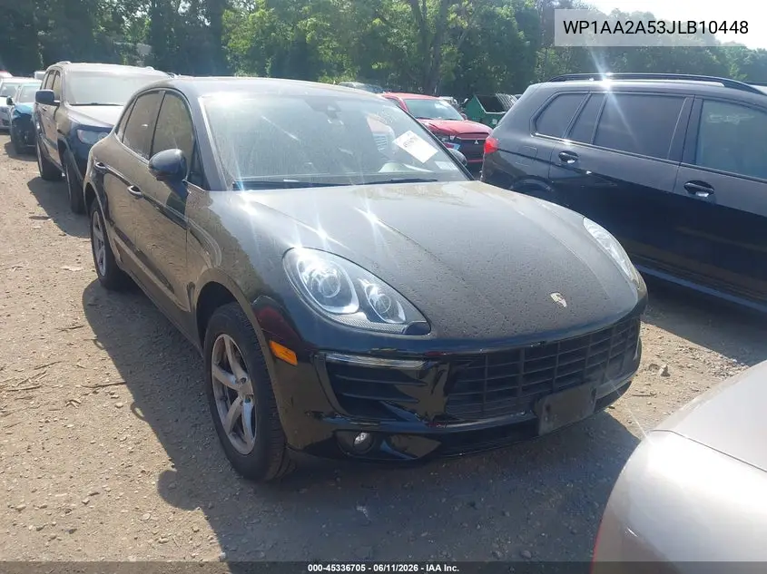 2018 Porsche Macan VIN: WP1AA2A53JLB10448 Lot: 45336705