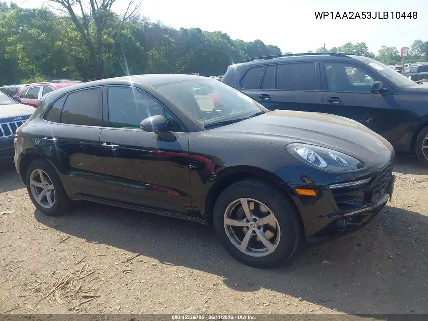 2018 Porsche Macan VIN: WP1AA2A53JLB10448 Lot: 45336705