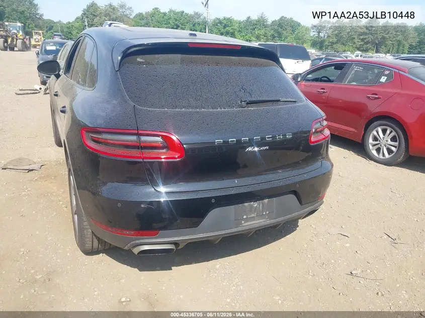 2018 Porsche Macan VIN: WP1AA2A53JLB10448 Lot: 45336705