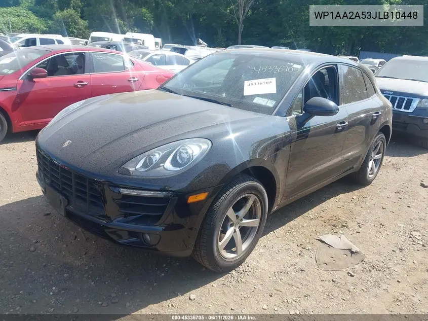 2018 Porsche Macan VIN: WP1AA2A53JLB10448 Lot: 45336705