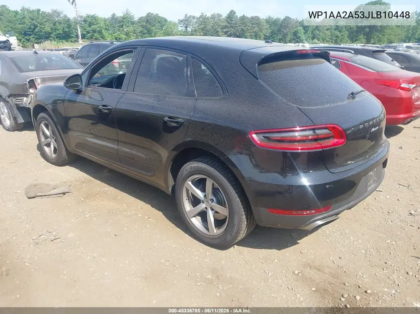 2018 Porsche Macan VIN: WP1AA2A53JLB10448 Lot: 45336705