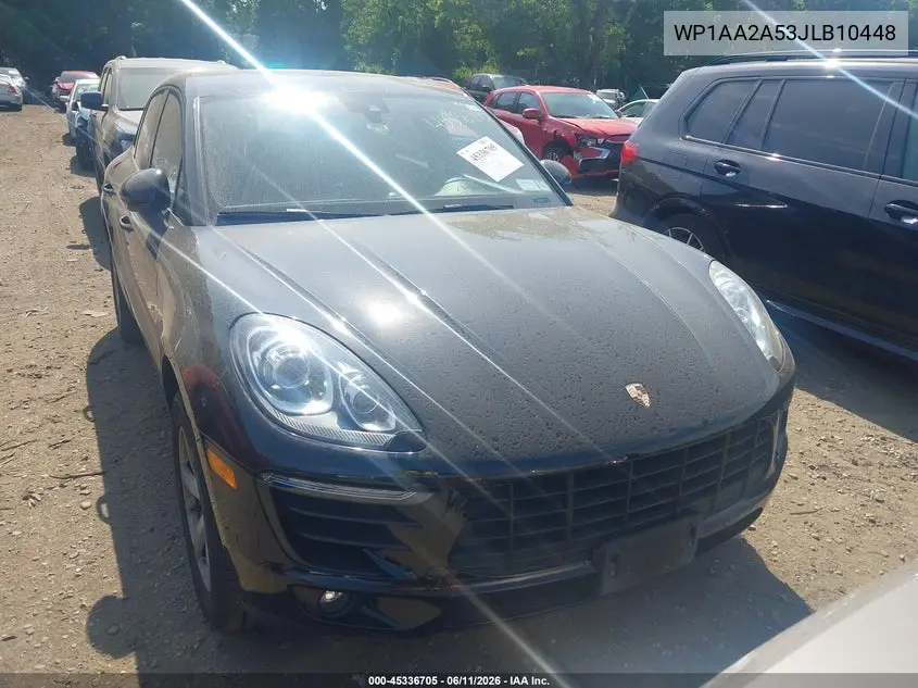2018 Porsche Macan VIN: WP1AA2A53JLB10448 Lot: 45336705