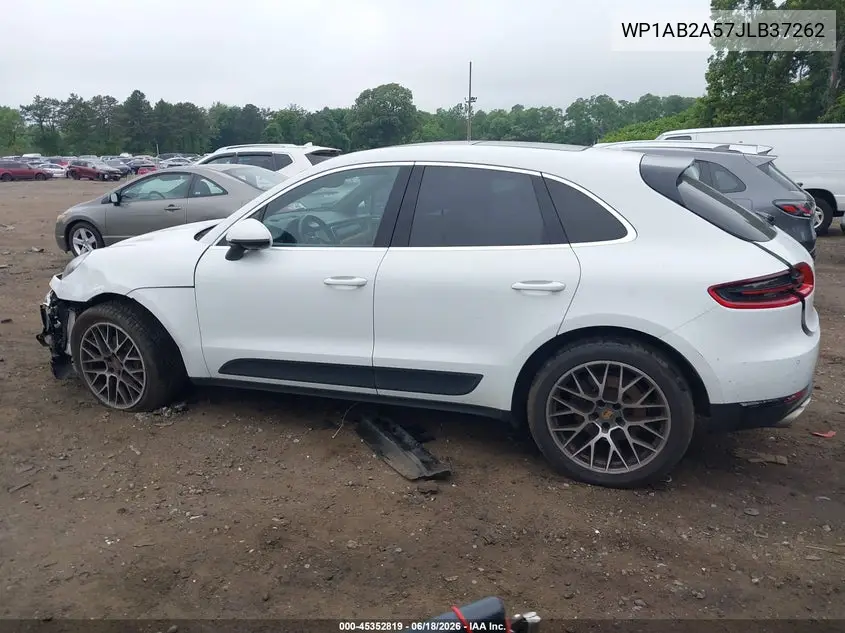 2018 Porsche Macan S VIN: WP1AB2A57JLB37262 Lot: 45352819
