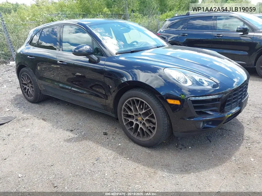 2018 Porsche Macan Sport Edition VIN: WP1AA2A54JLB19059 Lot: 45391479