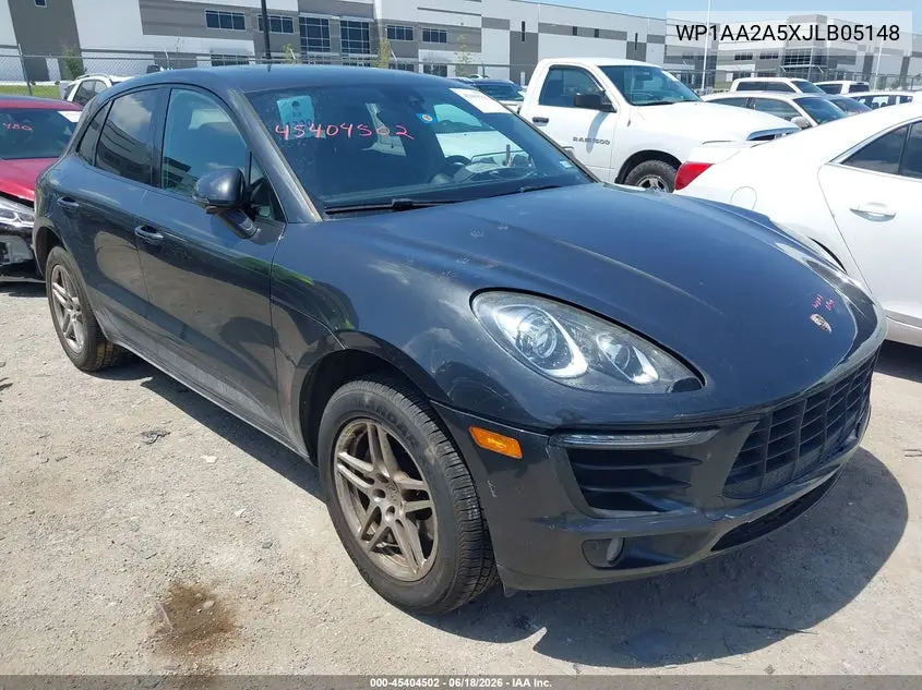 2018 Porsche Macan VIN: WP1AA2A5XJLB05148 Lot: 45404502