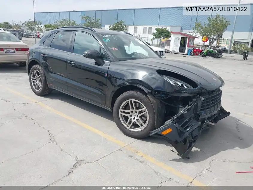 2018 Porsche Macan VIN: WP1AA2A57JLB10422 Lot: 45427460