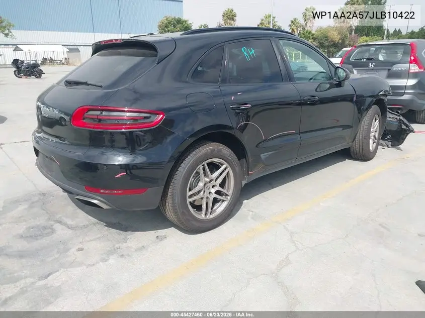 2018 Porsche Macan VIN: WP1AA2A57JLB10422 Lot: 45427460