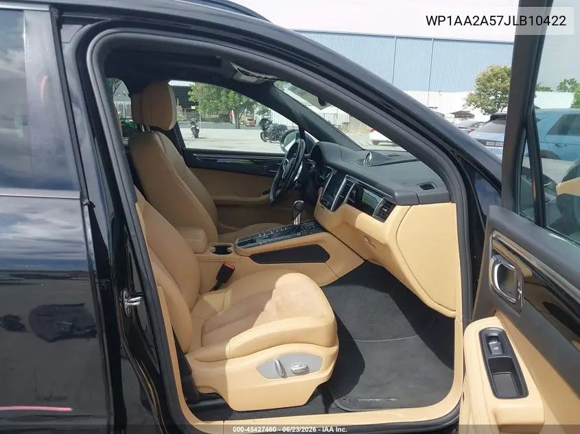2018 Porsche Macan VIN: WP1AA2A57JLB10422 Lot: 45427460