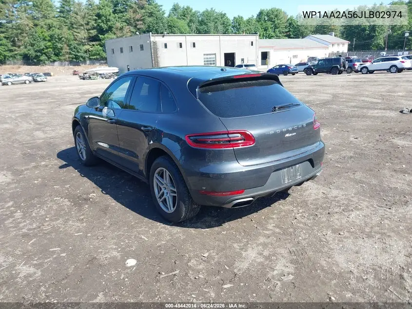 2018 Porsche Macan VIN: WP1AA2A56JLB02974 Lot: 45442014