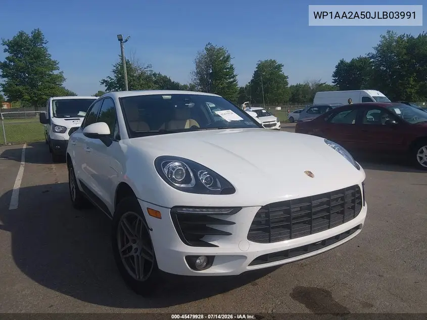 2018 Porsche Macan VIN: WP1AA2A50JLB03991 Lot: 45479928
