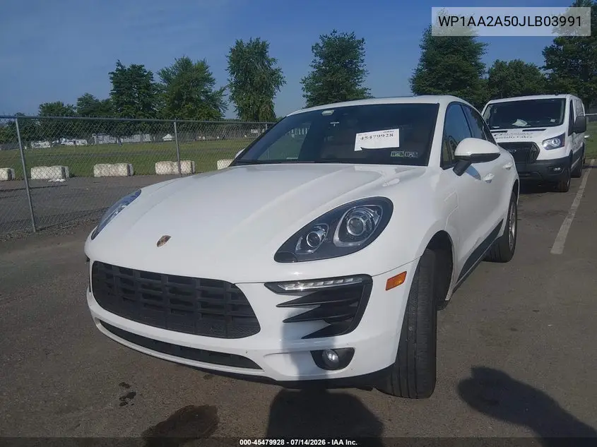 2018 Porsche Macan VIN: WP1AA2A50JLB03991 Lot: 45479928
