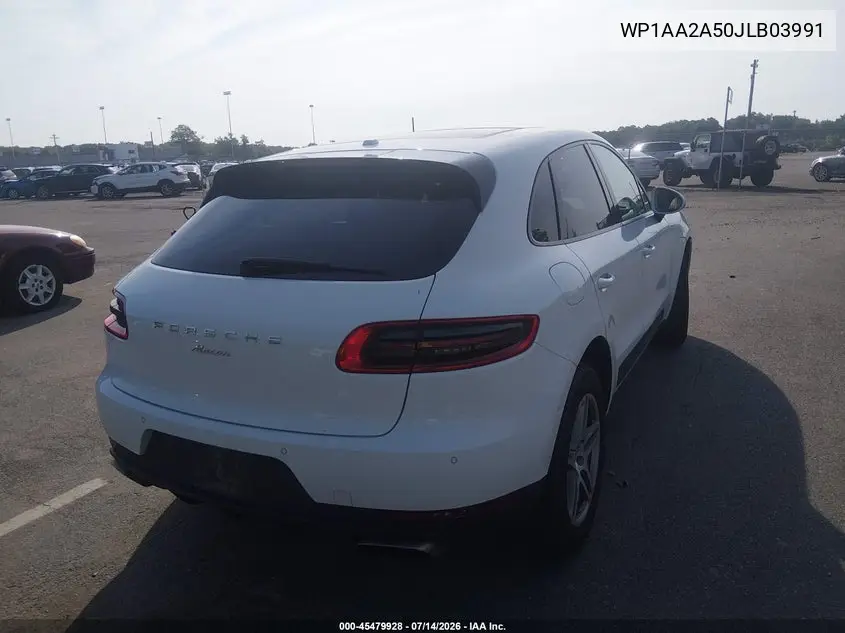 2018 Porsche Macan VIN: WP1AA2A50JLB03991 Lot: 45479928