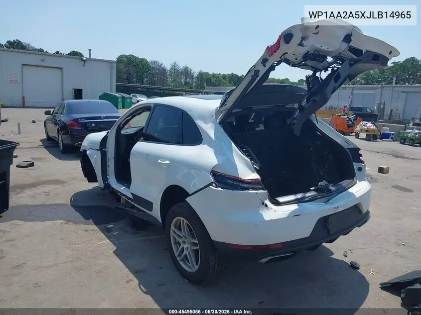 2018 Porsche Macan VIN: WP1AA2A5XJLB14965 Lot: 45495056