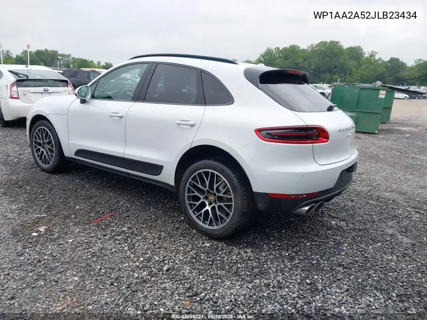 2018 Porsche Macan Sport Edition VIN: WP1AA2A52JLB23434 Lot: 45505321
