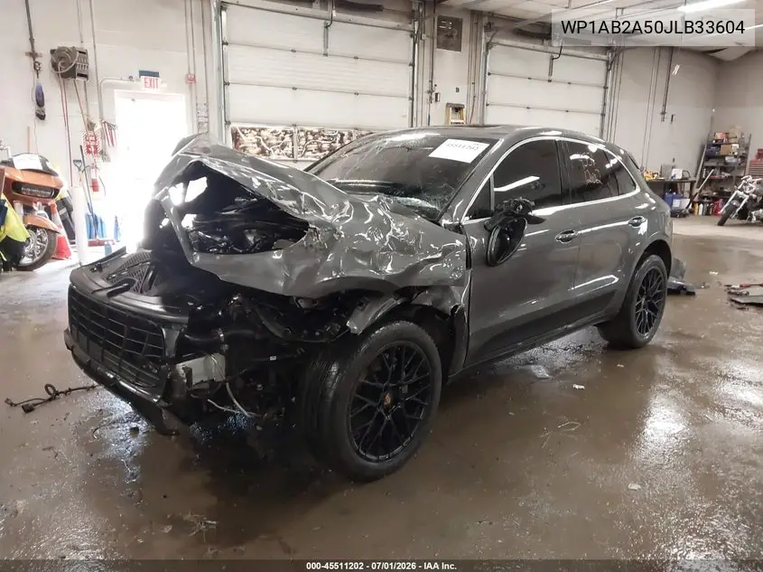 2018 Porsche Macan S VIN: WP1AB2A50JLB33604 Lot: 45511202