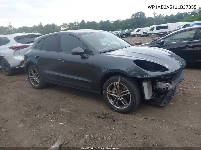 2018 Porsche Macan S VIN: WP1AB2A51JLB37855 Lot: 45573917