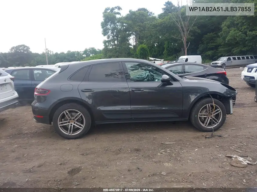 2018 Porsche Macan S VIN: WP1AB2A51JLB37855 Lot: 45573917