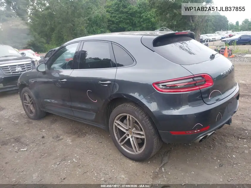 2018 Porsche Macan S VIN: WP1AB2A51JLB37855 Lot: 45573917