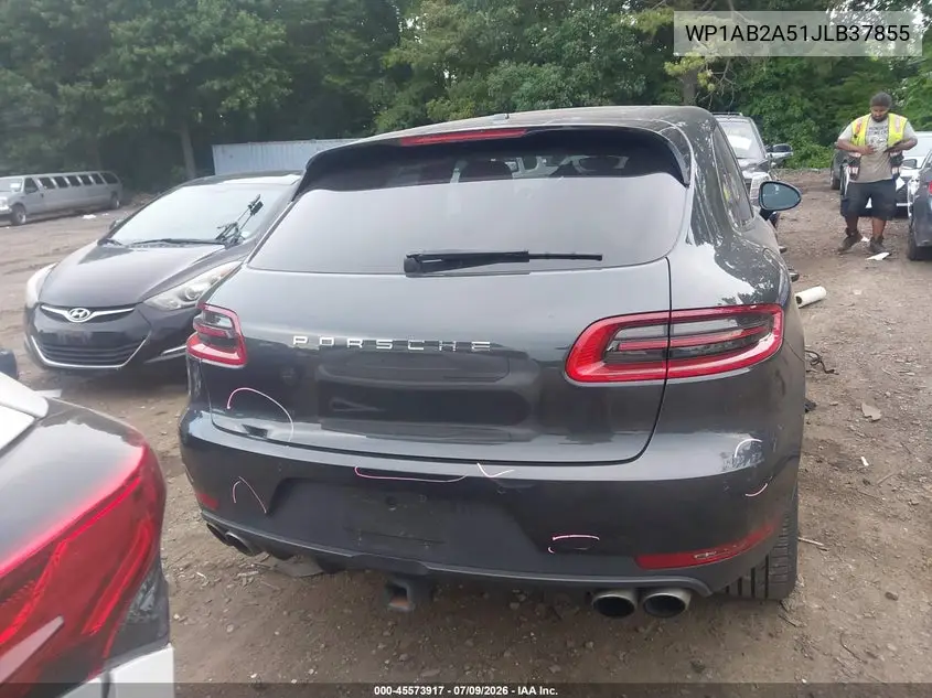 2018 Porsche Macan S VIN: WP1AB2A51JLB37855 Lot: 45573917