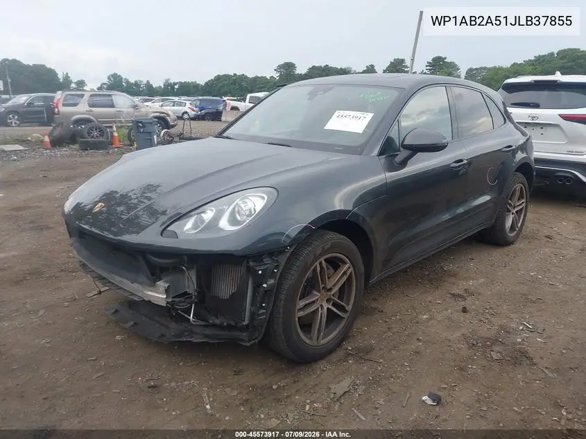 2018 Porsche Macan S VIN: WP1AB2A51JLB37855 Lot: 45573917