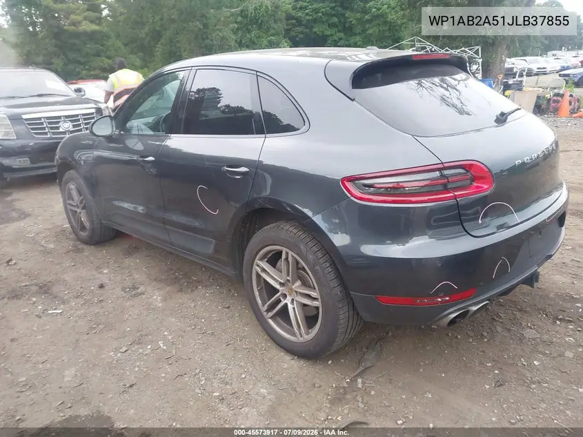 2018 Porsche Macan S VIN: WP1AB2A51JLB37855 Lot: 45573917
