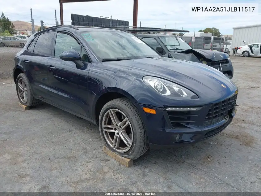 2018 Porsche Macan VIN: WP1AA2A51JLB11517 Lot: 45624385
