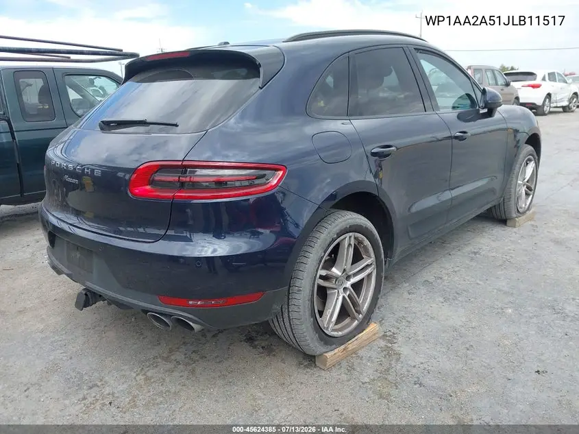 2018 Porsche Macan VIN: WP1AA2A51JLB11517 Lot: 45624385