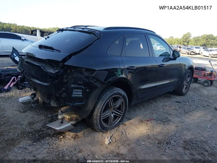 2019 Porsche Macan VIN: WP1AA2A54KLB01517 Lot: 45393333