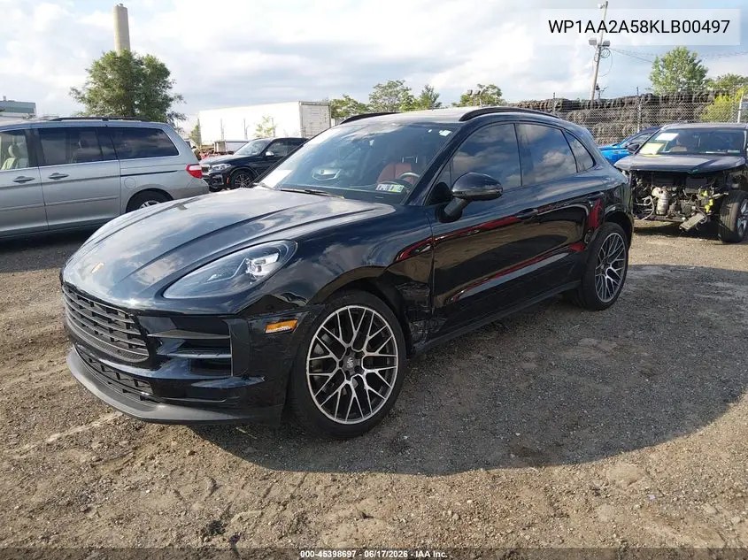 2019 Porsche Macan VIN: WP1AA2A58KLB00497 Lot: 45398697