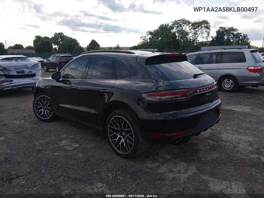 2019 Porsche Macan VIN: WP1AA2A58KLB00497 Lot: 45398697