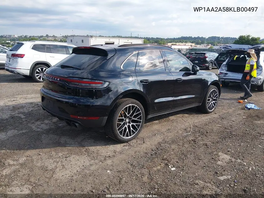 2019 Porsche Macan VIN: WP1AA2A58KLB00497 Lot: 45398697