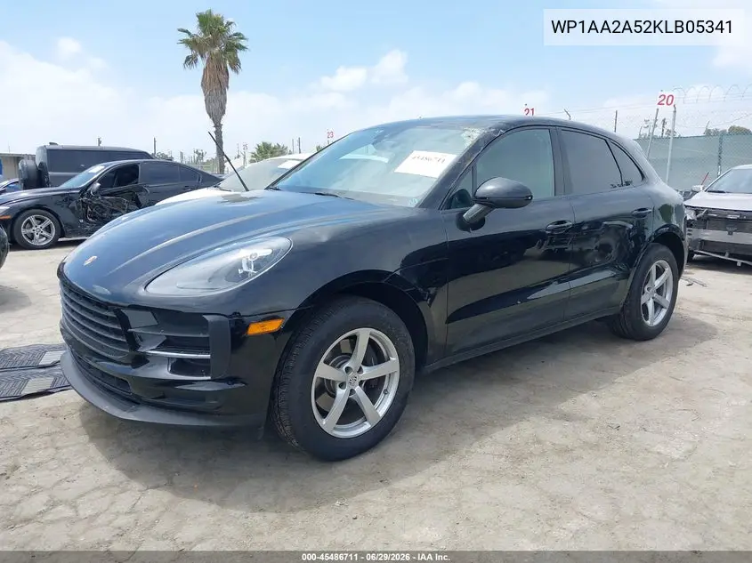 2019 Porsche Macan VIN: WP1AA2A52KLB05341 Lot: 45486711