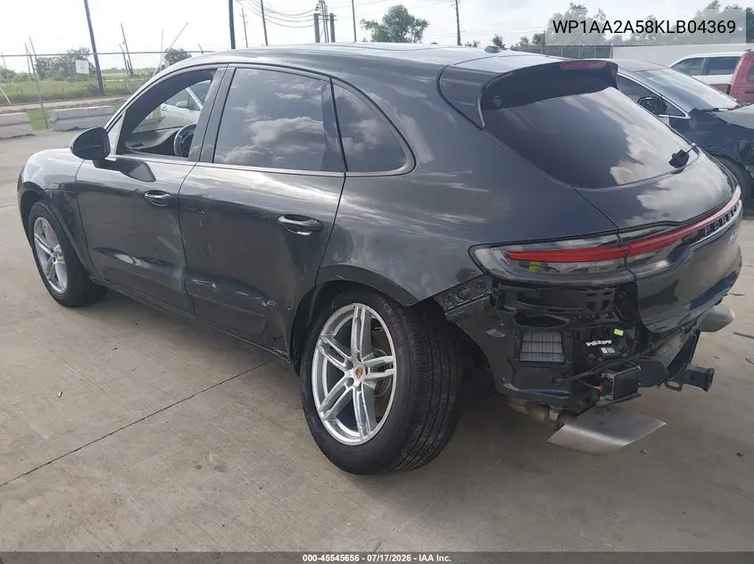 2019 Porsche Macan VIN: WP1AA2A58KLB04369 Lot: 45545656