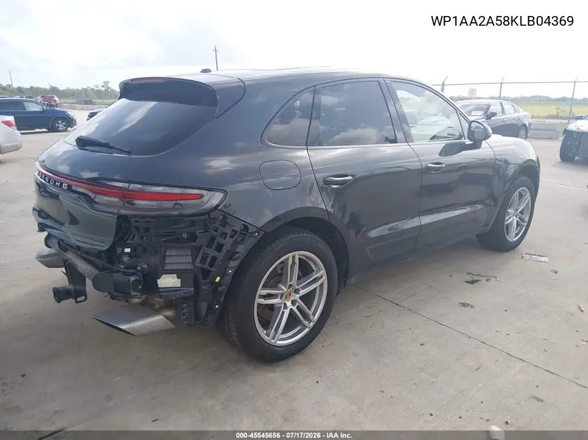 2019 Porsche Macan VIN: WP1AA2A58KLB04369 Lot: 45545656