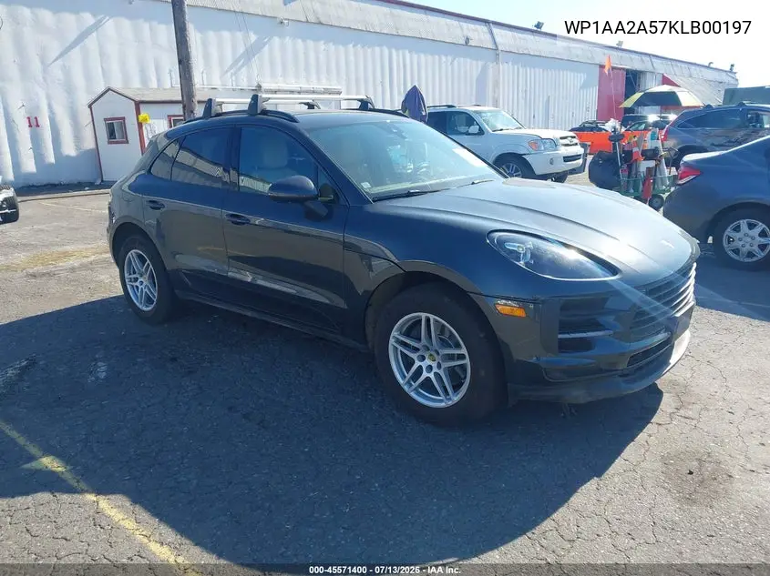 2019 Porsche Macan VIN: WP1AA2A57KLB00197 Lot: 45571400