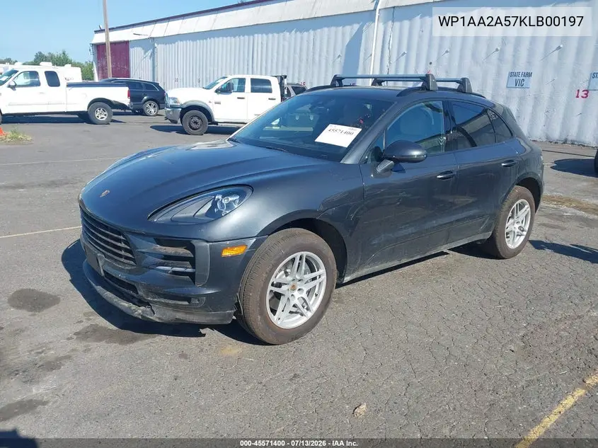 2019 Porsche Macan VIN: WP1AA2A57KLB00197 Lot: 45571400
